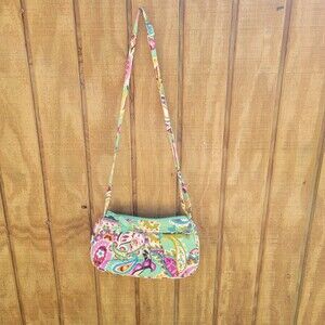 Vera Bradley Frannie Tutti Frutti Purse Crossbody Shoulder Bag